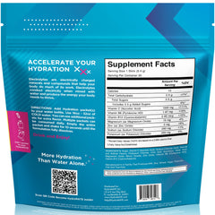 NatureWorks HydroMATE fruit punch packets packaging highlights low sugar and convenience.