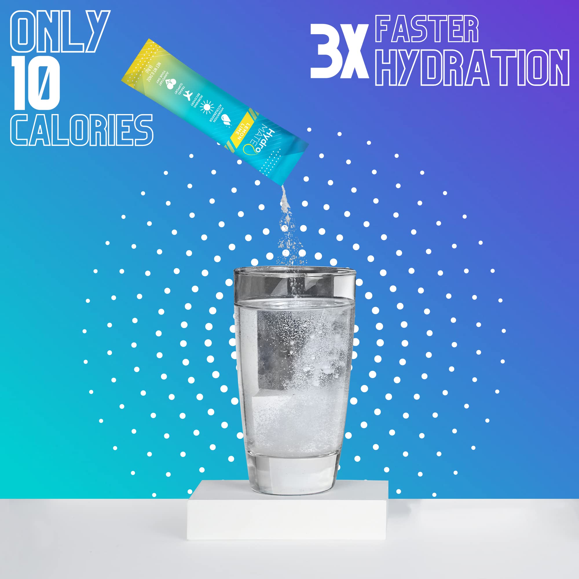 Fitness setup with HydroMATE for post-workout rehydration and energy.