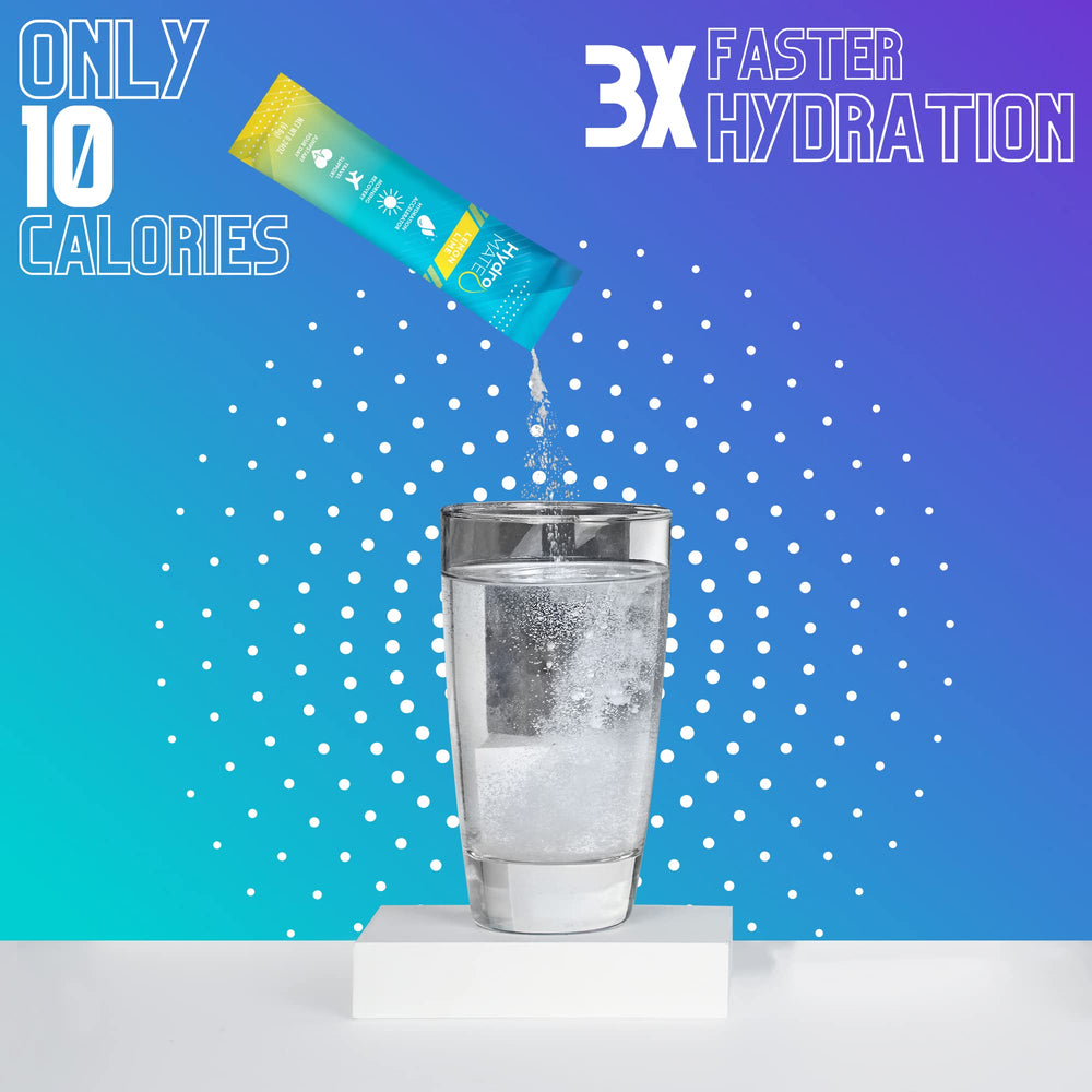 Fitness setup with HydroMATE for post-workout rehydration and energy.