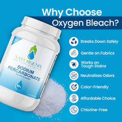 Naturgenix laundry brightening with sodium percarbonate powder for vibrant fabrics