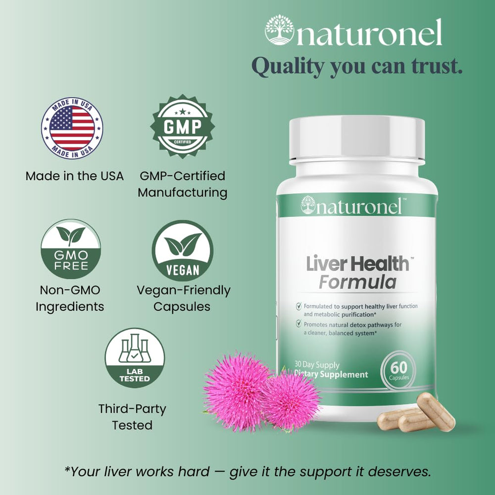 Naturonel daily-use capsules ready for routine liver care