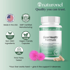 Naturonel daily-use capsules ready for routine liver care