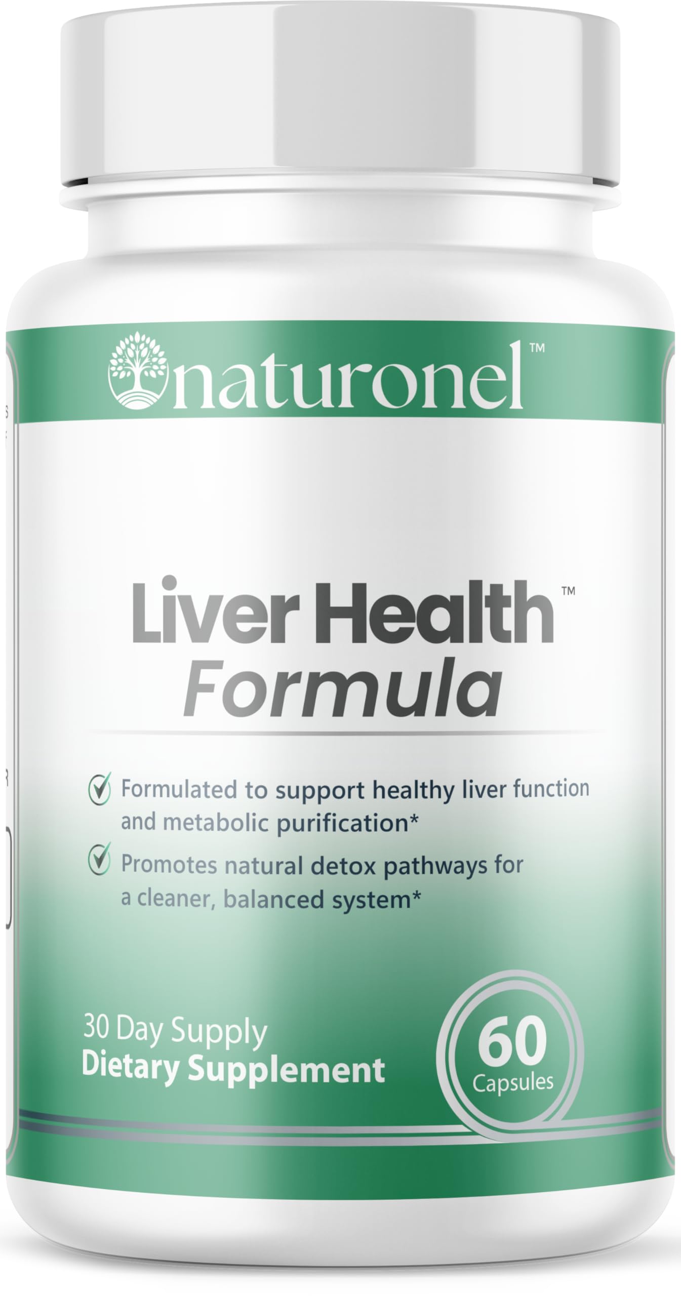 Naturonel liver health formula bottle for daily support