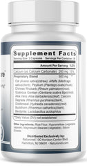 Naturonel Motility Activator Core daily-use setup with glass of water.