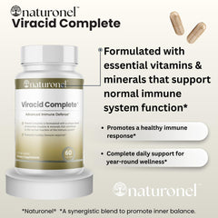 Naturonel Viracid Complete elderberry blend supports natural immune wellness