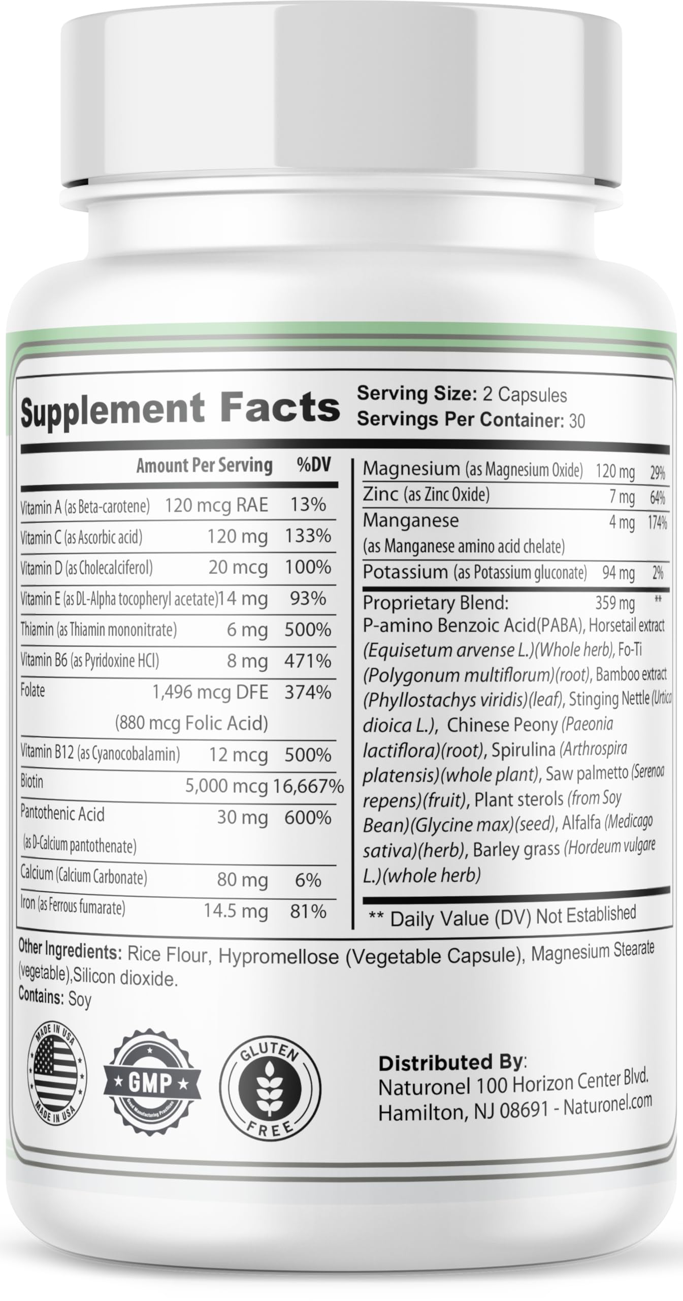 Naturonel Women's Balance product image highlighting multi-benefit formula.