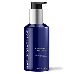 Naturopathica Alpine Arnica Bath & Body Oil bottle ready for post-activity relief.