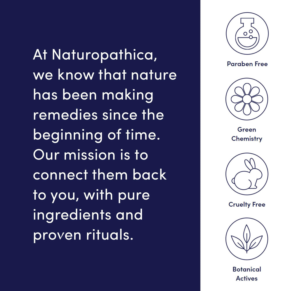 Naturopathica Alpine Arnica Bath & Body Oil cruelty-free label visible.