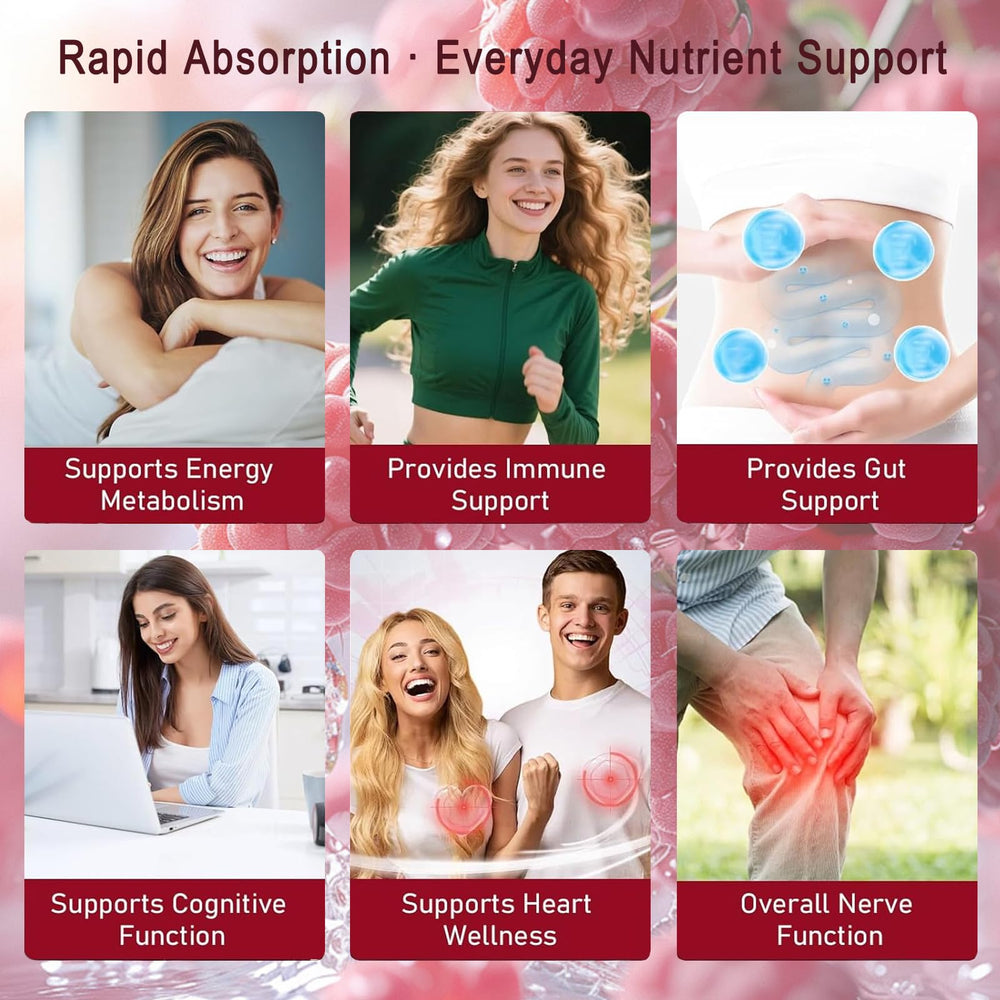 NATURESECRETS drops under the tongue for fast, convenient sublingual absorption.