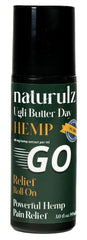 Naturulz Ugli Butter hemp roll-on bottle for on-the-go relief.