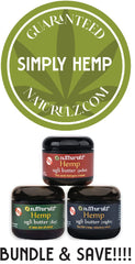 Naturulz Ugli Butter Night application soothing the body for a restful evening routine