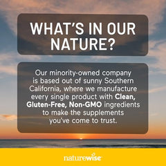 NatureWise D3 + K2 bottle with glass of water implies daily routine