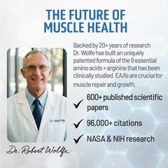 NAUTILUS Muscle Code science graphic referencing NASA/NIH research.