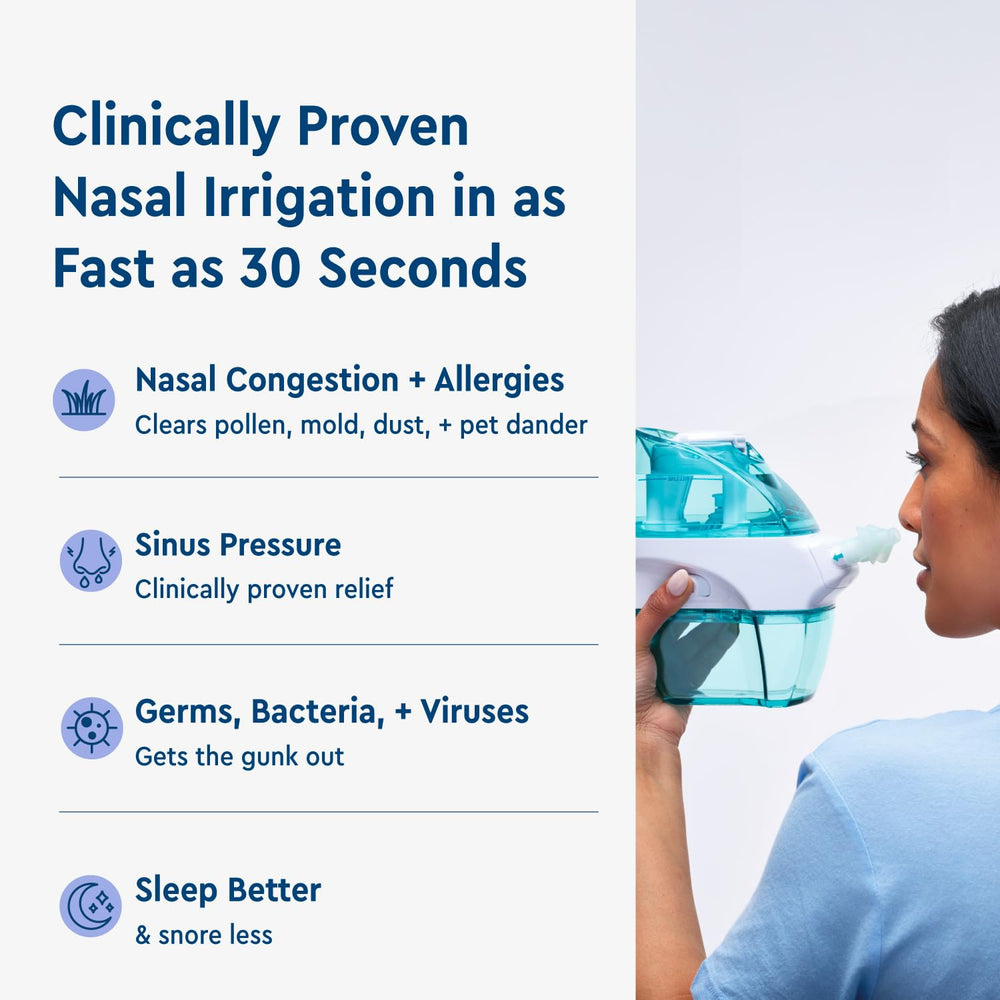 Naväge extra nasal dock for accommodating multiple users with ease