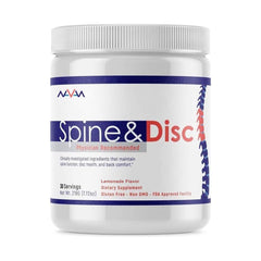 Navan Spine and Disc Osteo bottle pour for easy daily dosing to support bone health.