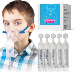 NAVEH PHARMA 3% saline nebulizer for kids supports clear airways.