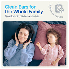 Naveh Pharma CleanEars Baby non-irritant formula protects delicate ears.