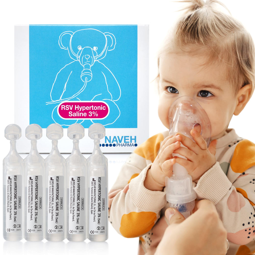 NAVEH PHARMA RSV 5ml vials packaging for easy baby dosing