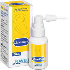 NAVEH PHARMA CleanEars bottle for fast at-home ear care