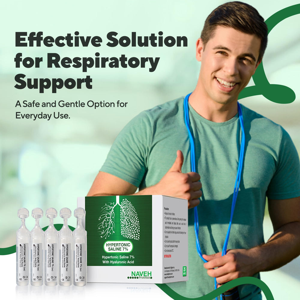 NAVEH PHARMA Nebuliz 125-ml bottle for consistent home respiratory care.