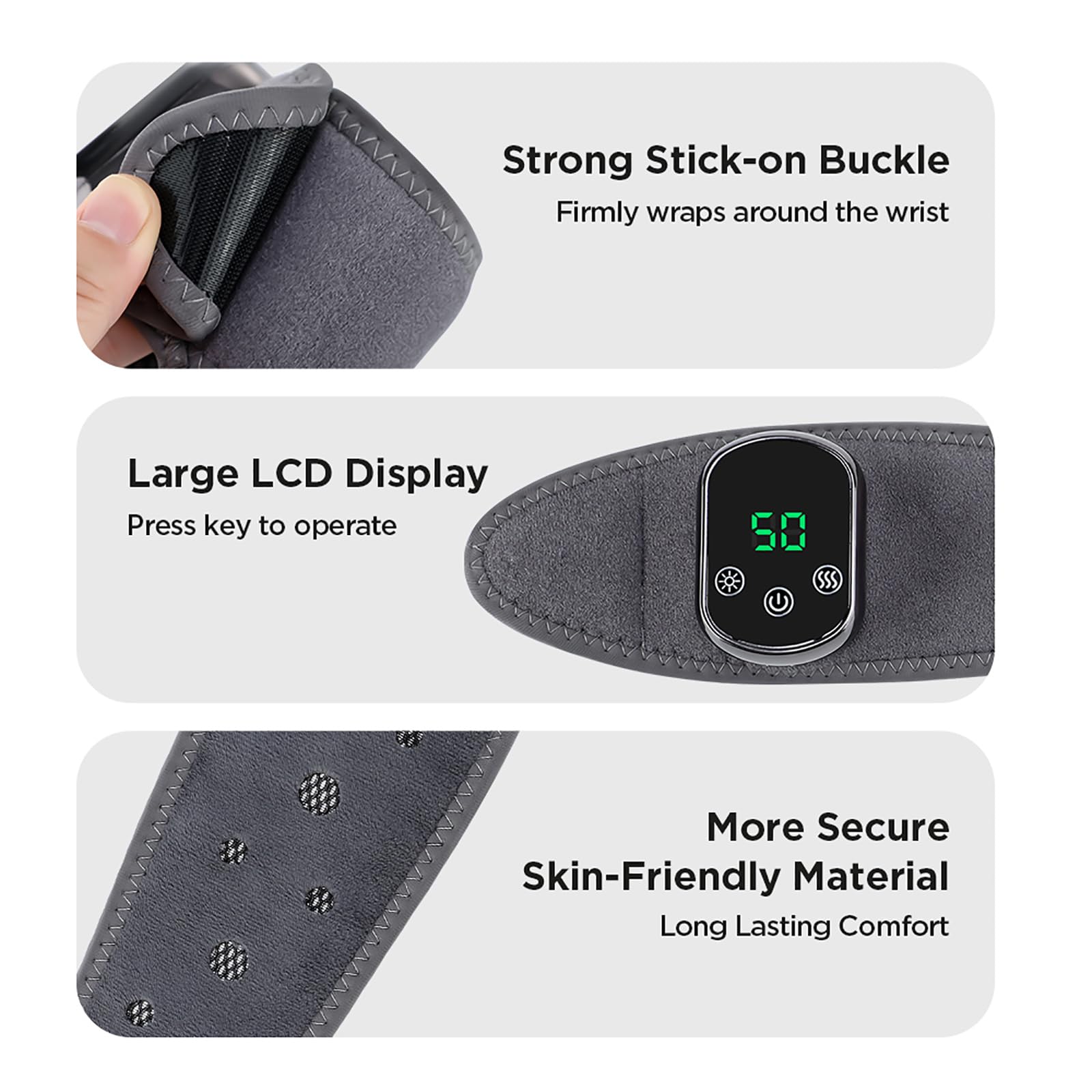 Naxir Hand Revive Massager soft breathable fabric for comfortable wear