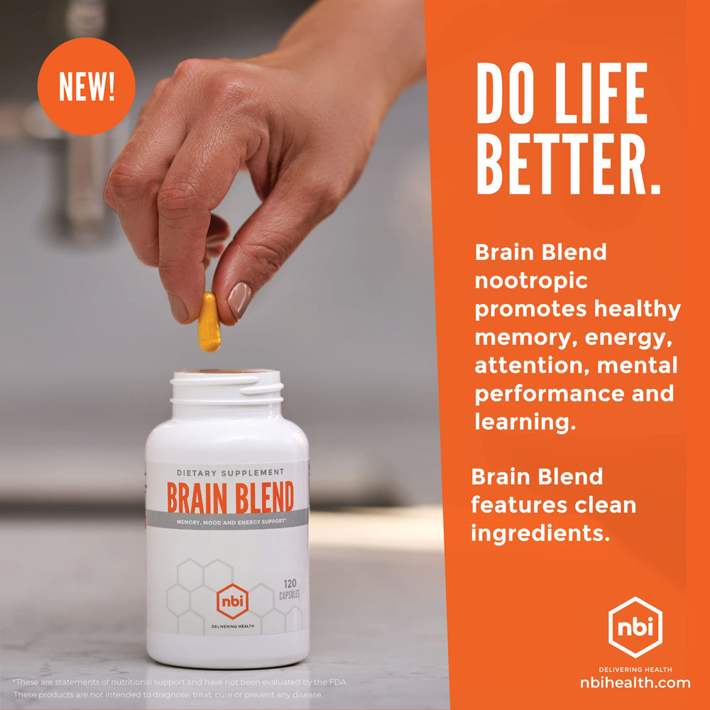 Alpha lipoic acid featured as part of NBI Brain Blend for balanced brain function