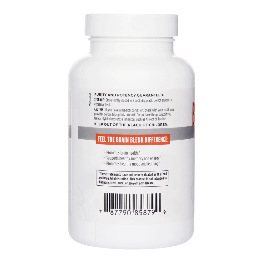 A close look at Brain Blend ingredients including ALCAR for energy and memory