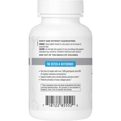 NBI Osteo-K daily dose image emphasizes 1000 mg calcium citrate per serving.