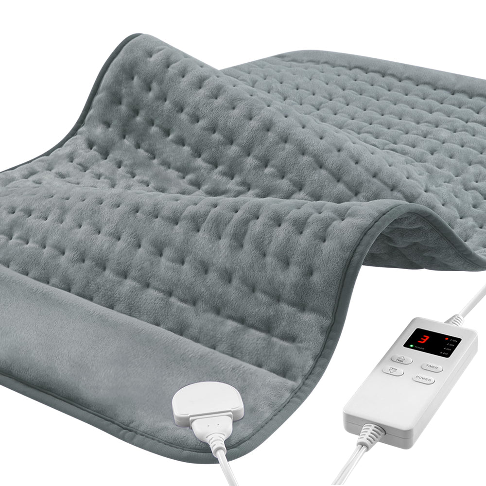 NBKLS 12x24 heating pad front view showing large coverage for neck and back warmth