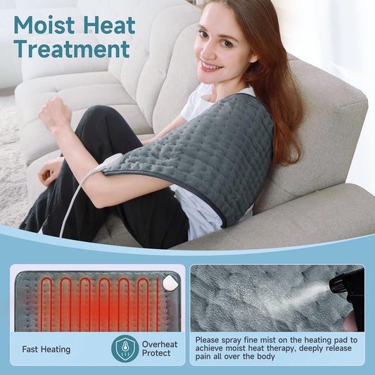 NBKLS LED controller demonstrates precise heat settings on the pad