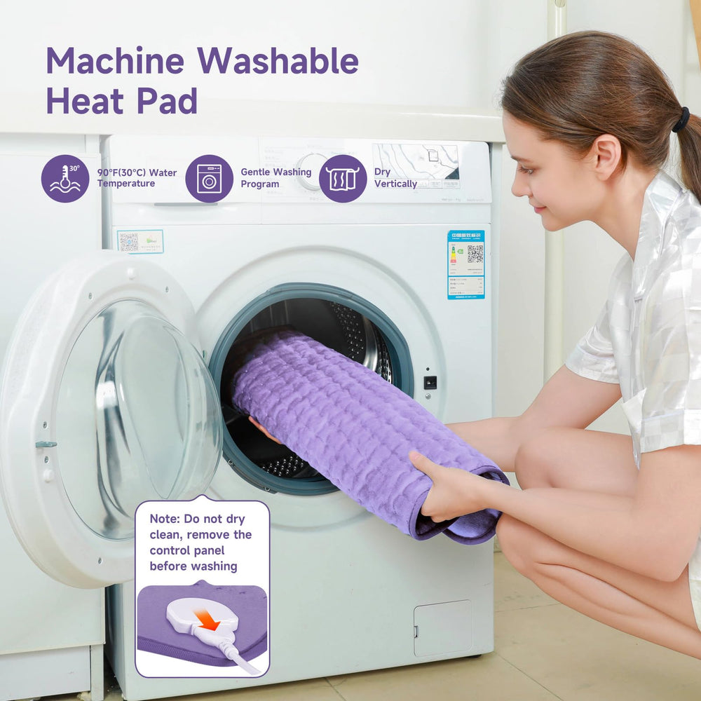NBKLS heating pad on desk setup for office warmth and comfort