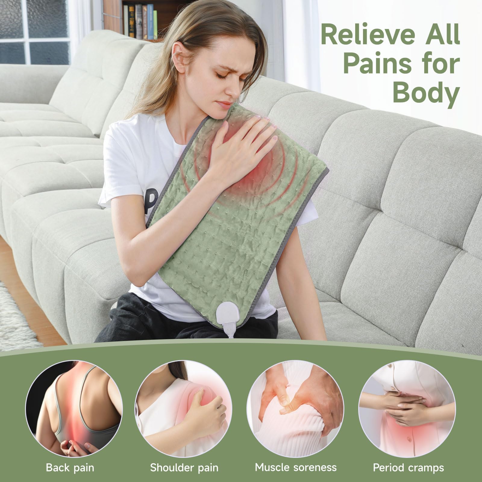 NBKLS moist and dry therapy mode enables versatile heat therapy