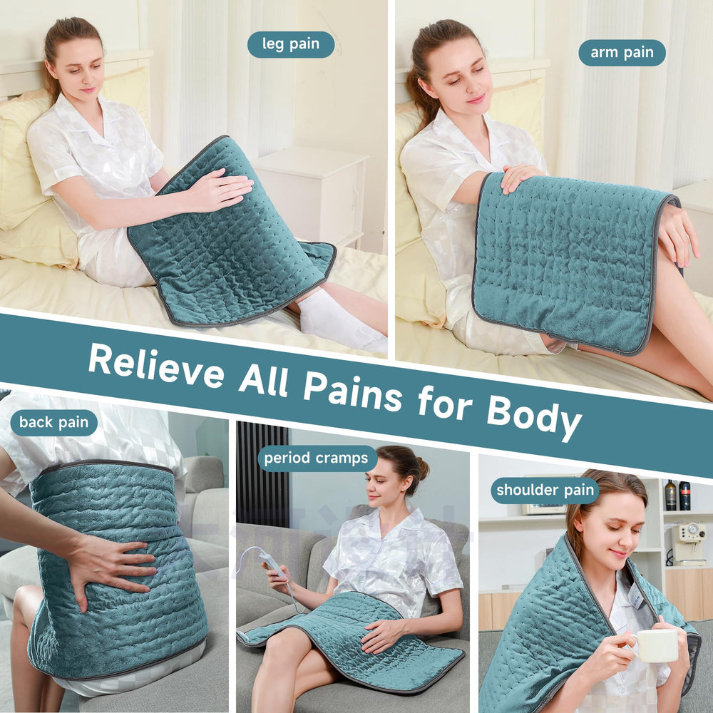 NBKLS heating pad supports moist and dry therapy for versatile relief
