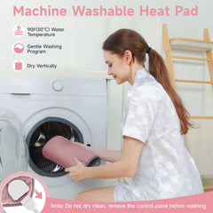 NBKLS heating pad supporting moist and dry heat therapies for flexible use