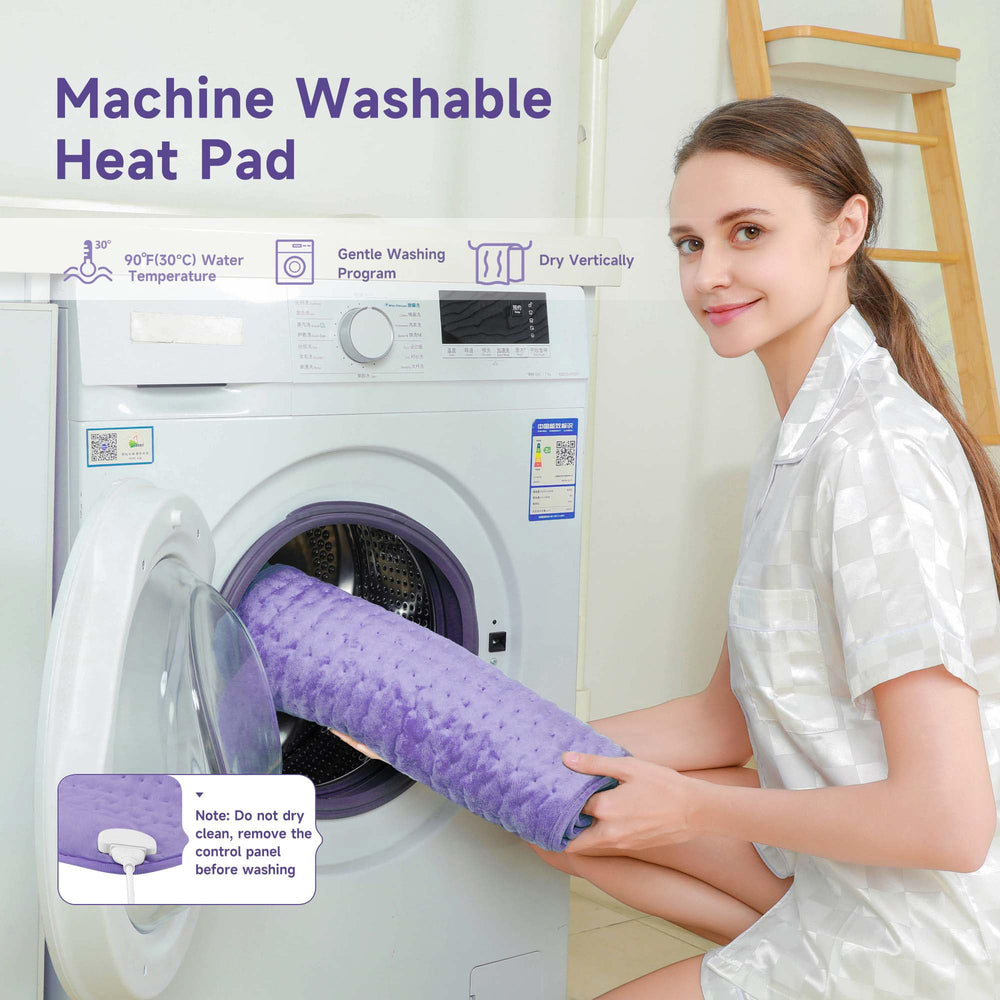 NBKLS heating pad safety feature with auto-off