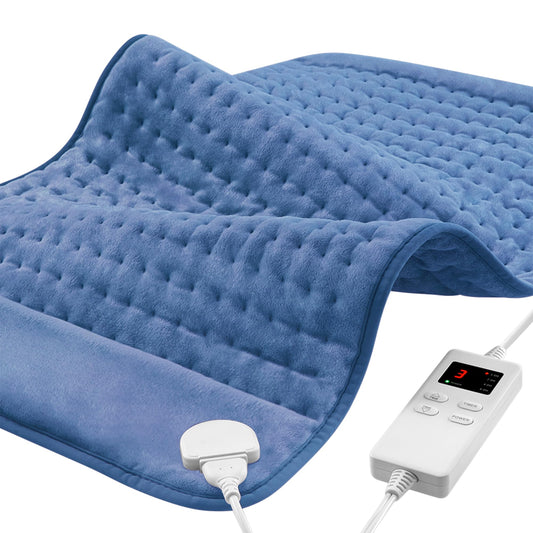 NBKLS heating pad soft plush front view showing gentle warmth and comfort