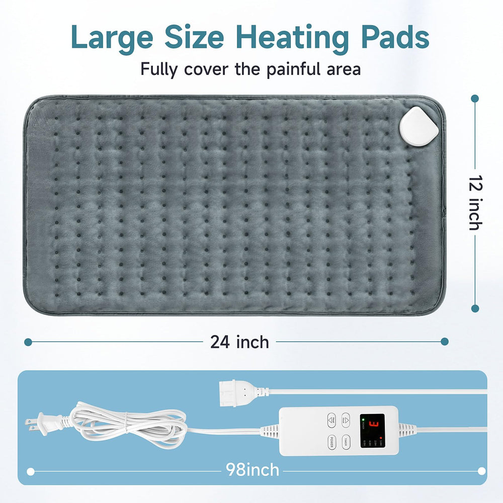 NBKLS machine-washable heating pad for easy cleaning after use