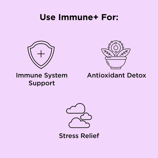 nbpure Immune+ capsules close-up showing plant-based capsules ready for daily use