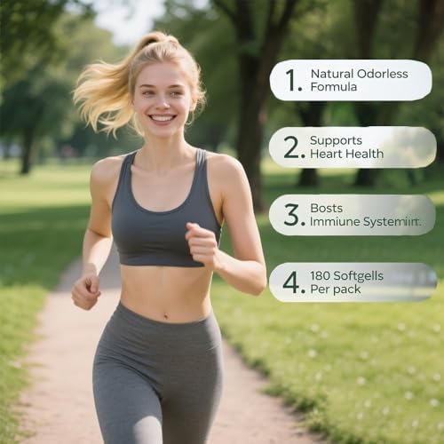 Nchampionba odorless garlic softgels showcase a gentle, stomach-friendly garlic formula.