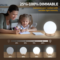 NDAN Light Therapy Lamp delivering 10000 lux daylight for mood boosting sessions