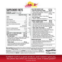 NDS Nutrition Cardio Cuts 4.0 scoop dispensing for quick shake prep