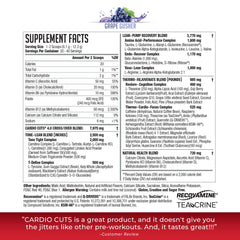 NDS Nutrition Cardio Cuts 4.0 serving scoop for consistent daily intake.