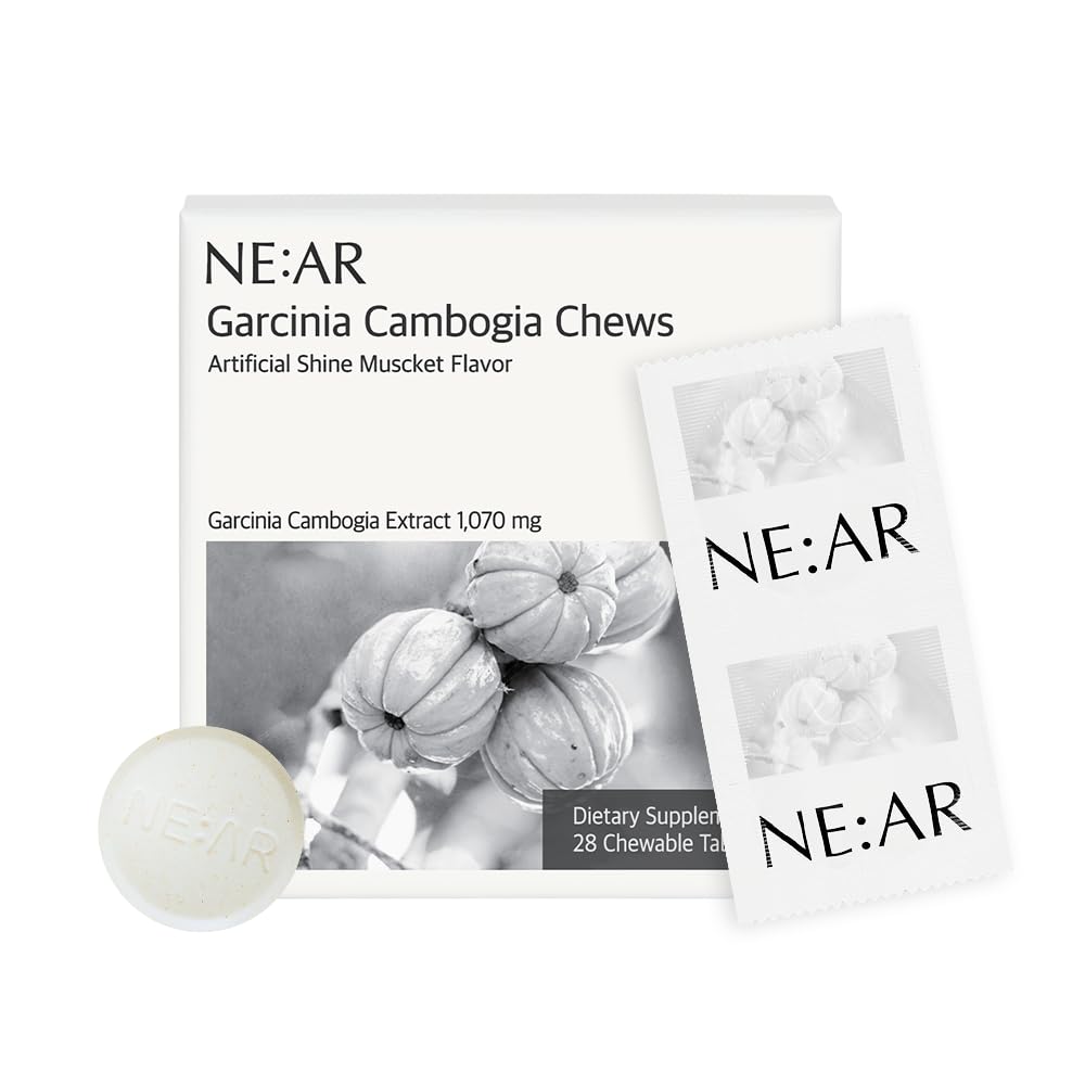 NE:AR Garcinia Cambogia Chews packaging with Shine Muscat flavor for daily use