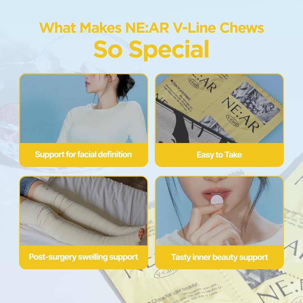 NE:AR V-Line Chews inner-beauty ingredients visual
