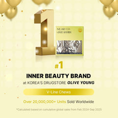NE:AR V-Line packaging closeup with premium Nexira ingredients