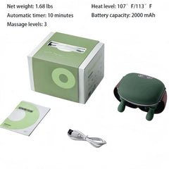 Gift-ready packaging for the neck massager makes a thoughtful present.