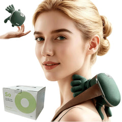 Neck Massager heat shiatsu 2026 upgraded covering the neck for deep relaxation.