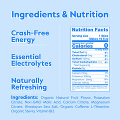 Nectar Energy Booster packaging box with 30 packets promotes sugar-free energy on the go