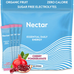 Nectar Energy Booster cherry pomegranate pack for a sugar-free energy boost
