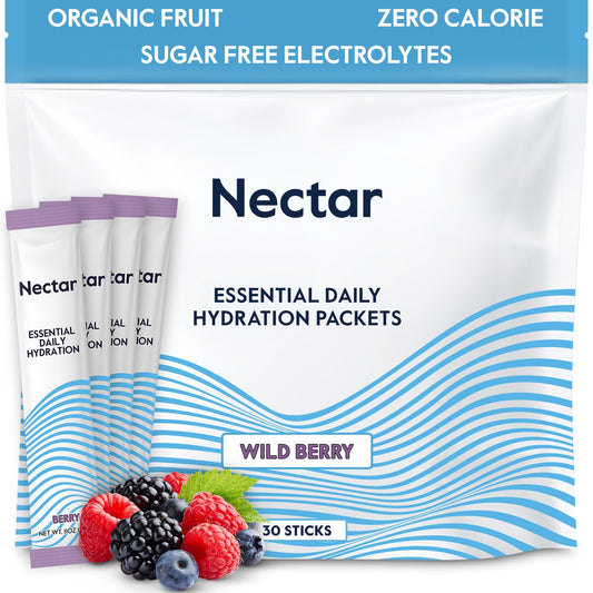 Nectar Hydration Packets Berry 30 Pack for daily hydration